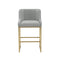 Lisa Pleated Velvet Dining Chair