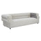 Elsa Light Grey Velvet Sofa