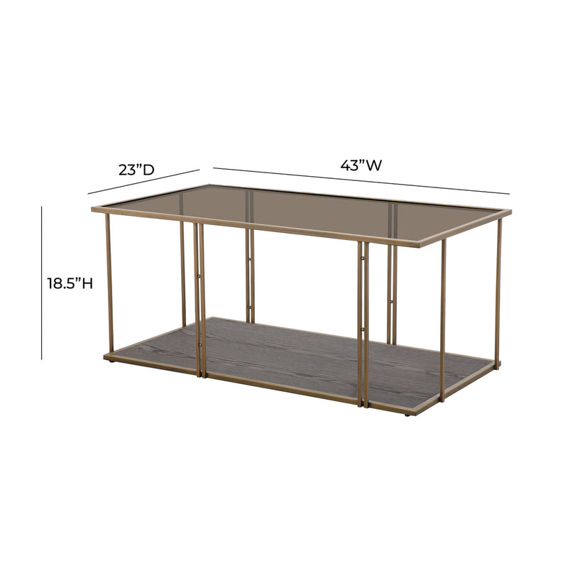 Emma Ash & Glass Coffee Table