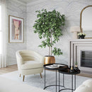 Jules Velvet Accent Chair by Inspire Me! Home Decor