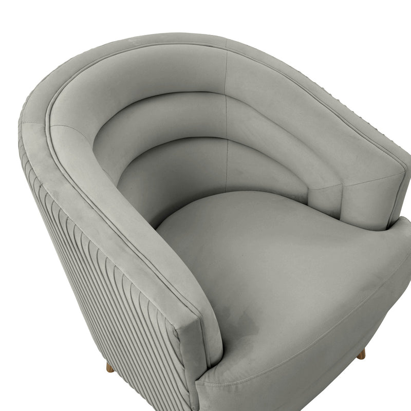 Jules Velvet Accent Chair by Inspire Me! Home Decor