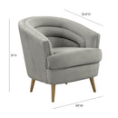 Jules Velvet Accent Chair by Inspire Me! Home Decor