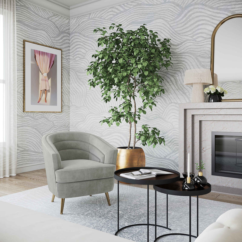 Jules Velvet Accent Chair by Inspire Me! Home Decor