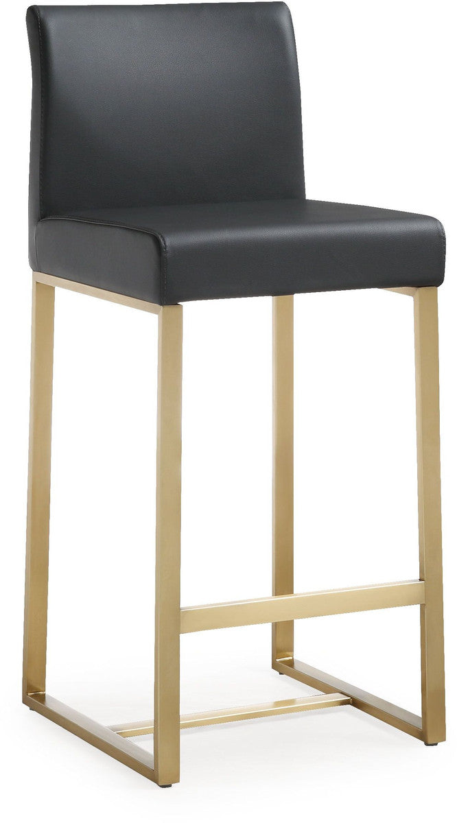 Denmark Gold Steel Counter Stool-Set of 2
