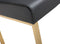 Denmark Gold Steel Counter Stool-Set of 2