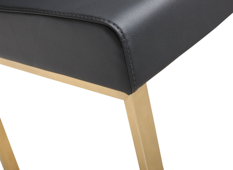 Denmark Gold Steel Counter Stool-Set of 2