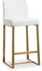 Denmark Gold Steel Counter Stool-Set of 2