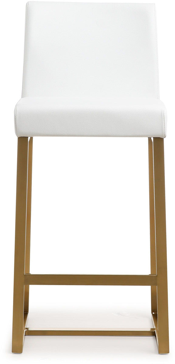 Denmark Gold Steel Counter Stool-Set of 2