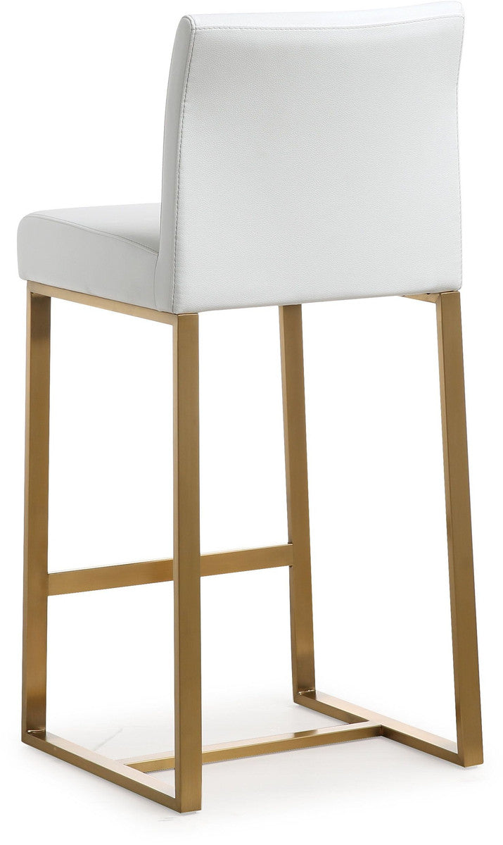 Denmark Gold Steel Counter Stool-Set of 2