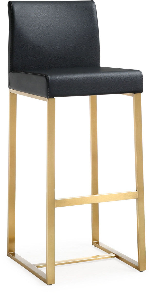 Denmark Gold Steel Barstool-Set of 2