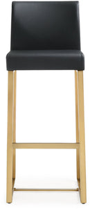Denmark Gold Steel Barstool-Set of 2