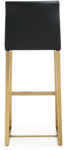 Denmark Gold Steel Barstool-Set of 2