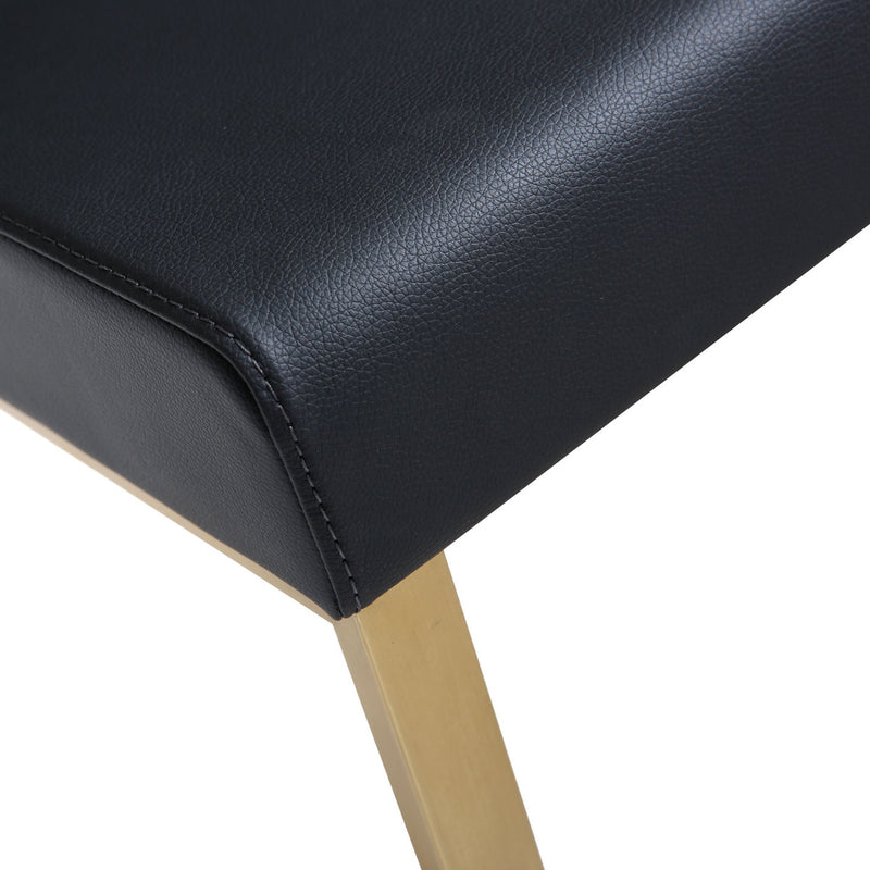 Denmark Gold Steel Barstool-Set of 2