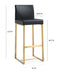 Denmark Gold Steel Barstool-Set of 2