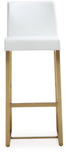Denmark Gold Steel Barstool-Set of 2