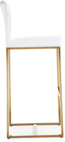 Denmark Gold Steel Barstool-Set of 2