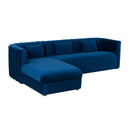 Callie Velvet Sectional - LAF