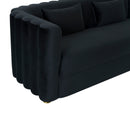 Callie Velvet Sectional - LAF