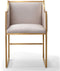 Atara Velvet Gold Chair