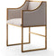 Atara Velvet Gold Chair