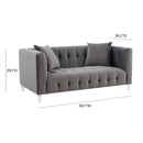 Bea Velvet Loveseat