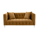 Bea Velvet Loveseat