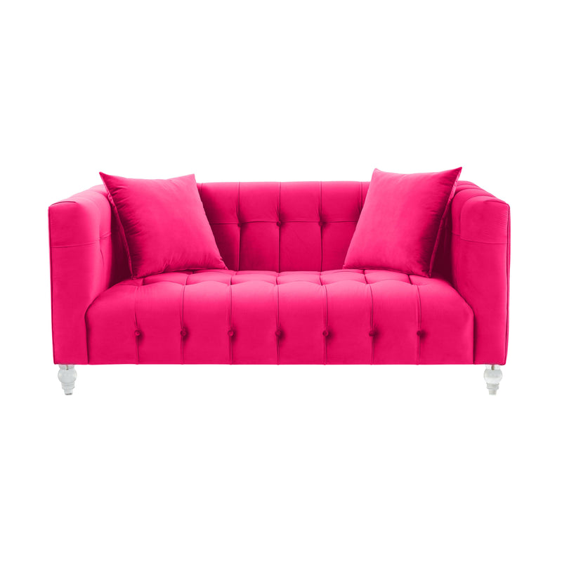 Bea Velvet Loveseat