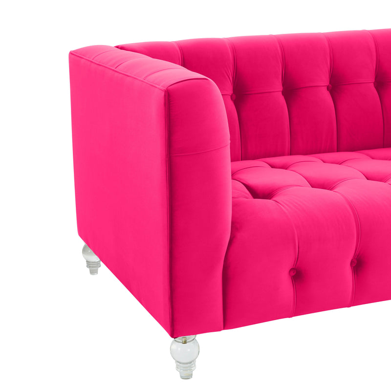 Bea Velvet Loveseat