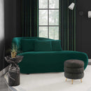 Galet Velvet Chaise