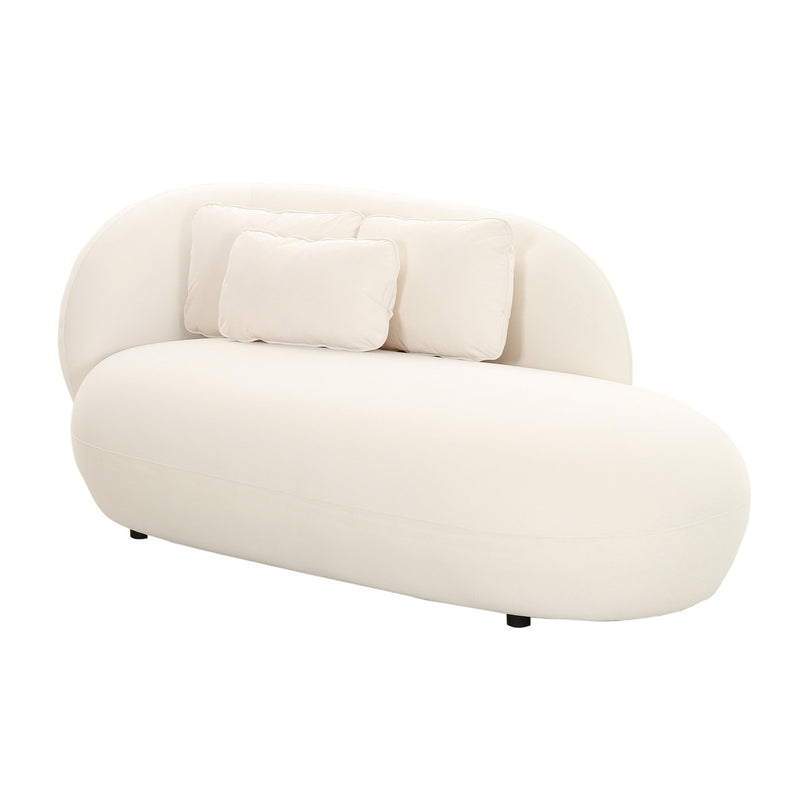 Galet Velvet Chaise