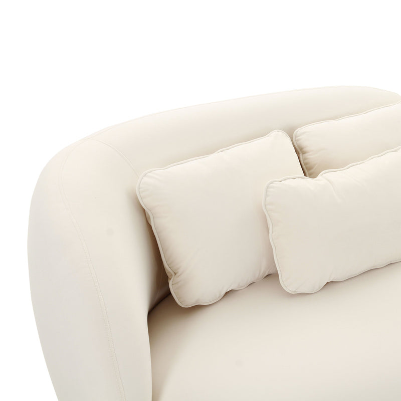 Galet Velvet Chaise