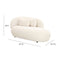 Galet Velvet Chaise