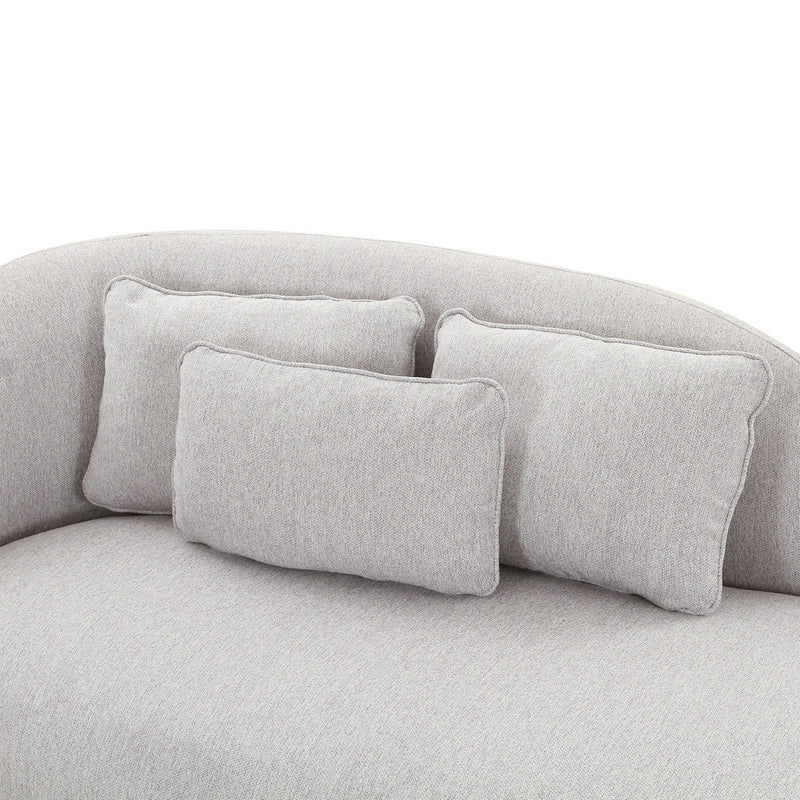 Galet Velvet Chaise
