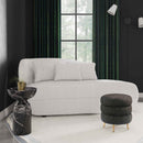 Galet Velvet Chaise