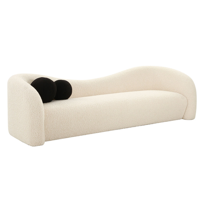 Leonie Faux Shearling Sofa