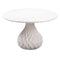 Tulum Ivory Concrete Dining Table