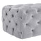Kaylee Jumbo Velvet Ottoman