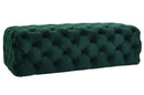 Kaylee Jumbo Velvet Ottoman