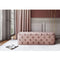 Kaylee Jumbo Velvet Ottoman