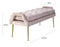 Eileen  Velvet Bench