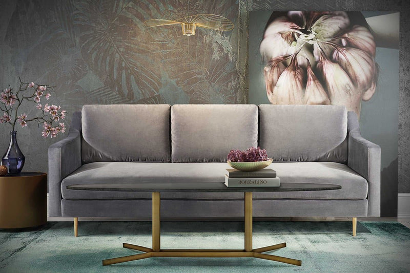 Gemma Black Marble Coffee Table - hollywood-glam-furnitures