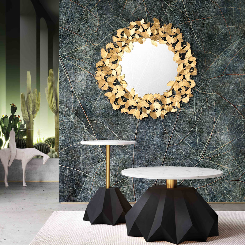 Gold Butterfly Lyrical 27 Inch Mirror - hollywood-glam-furnitures