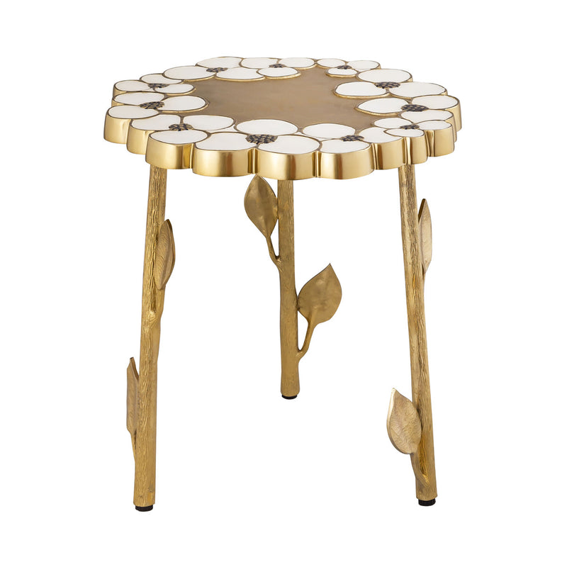Flor Hand painted Side Table