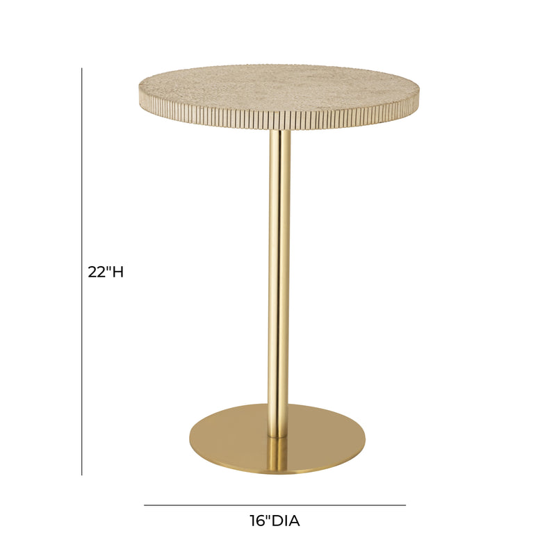 Fiona Marble Side Table