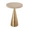 Celeste Ribbed Side Table