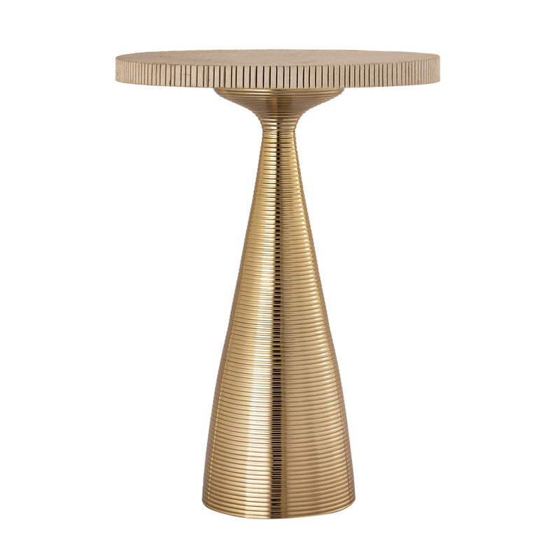 Celeste Ribbed Side Table