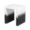 Matra Black and White End Table