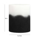 Matra Black and White Side Table