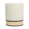 Ivy Velvet Ottoman
