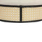 Ivy Velvet Ottoman